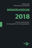 Arbeitsgruppe Alternative Wirtschaftspolitik: MEMORANDUM 2018
